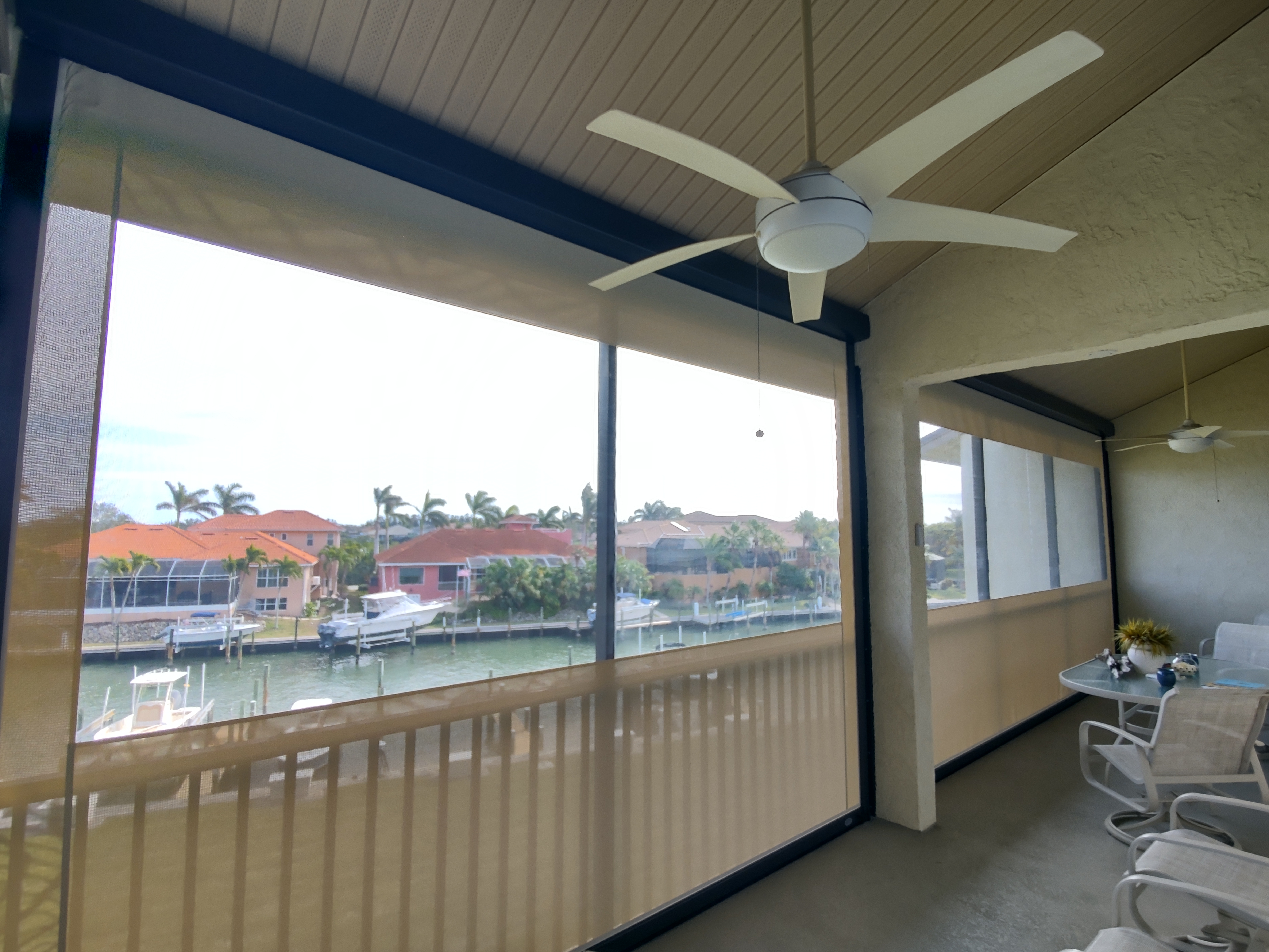 Waterfront Condo — Roll-Down Screens